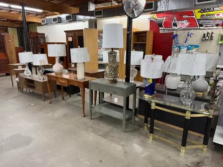 Re-Store Warehouse - Table Lamps and Entryway Tables Furniture Section