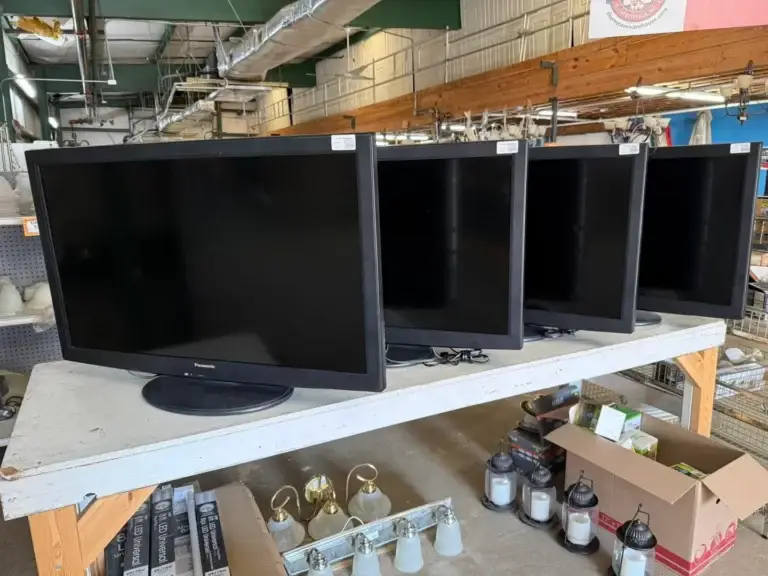 Used Flat-Screen TVs and Electronics at The Re-Store Warehouse