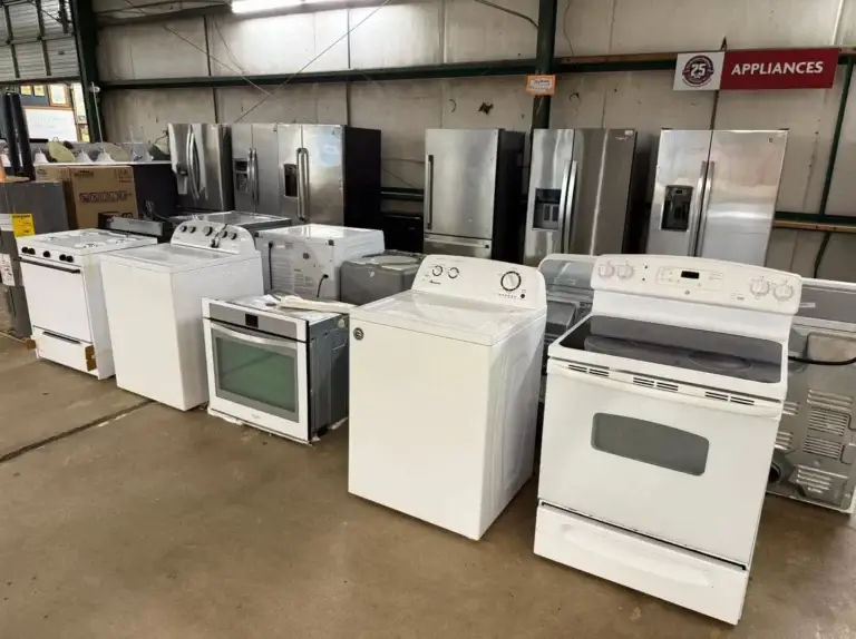 Used Kitchen & Laundry Appliances at The Re-Store Warehouse